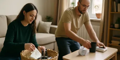 ADHD Body Doubling for Home Organization: A 25-Minute Reset That Keeps the Task Visible