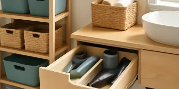 Why Bathroom Hair Tools Become Counter Clutter and Fire-Risk Storage