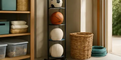 Best Garage Ball Storage Racks for Family Sports Gear