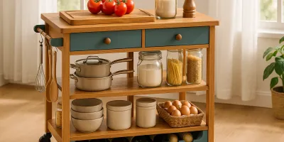 Best Kitchen Island Carts with Storage 2026