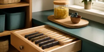 Best Knife Drawer Organizers for Small Kitchens: Safer Storage Without Counter Clutter