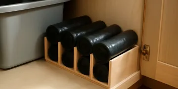 Best Trash Bag Organizers for Kitchen Cabinets and Pull-Out Drawers