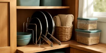 Best Vertical Pan Organizers for Small Cabinets: Racks That Stop the Skillet Stack