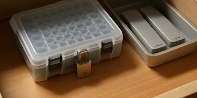 Button Battery Separation Protocol for Junk Drawers and Remote Baskets