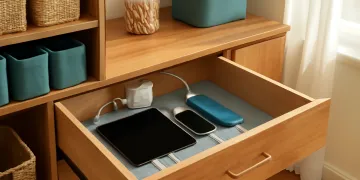 How to Set Up a Charging Drawer Without Creating a Fire-Risk Tangle