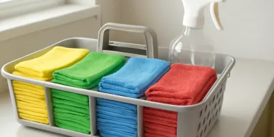 Do Color-Coded Cleaning Cloths Prevent Cross-Contamination at Home?