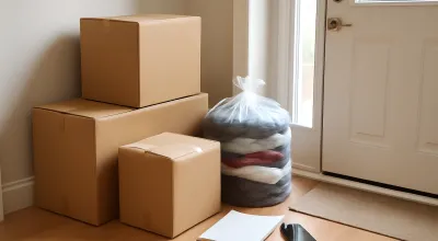 Donation Pickup Staging Before a Move: A 7-Day Protocol