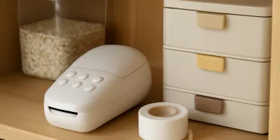 DYMO LetraTag Label Maker Review for Home Storage Bins and Shelves