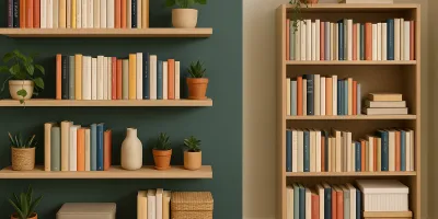 Floating Shelves vs Bookcases: Capacity, Cost, and Best Rooms (2026)