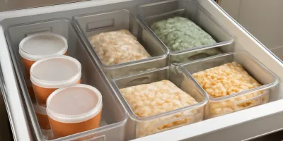 Freezer Inventory Bin System: What Actually Reduces Forgotten Food