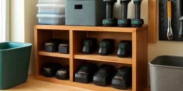 Garage Tool Battery Storage Protocol: Keep Chargers, Packs, and Cords From Becoming a Hot Shelf Pile