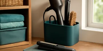 Hot Hair Tool Cooling Station Protocol: Stop Bathroom Counter Burn Risk and Cord Clutter