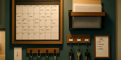 How to Create a Home Command Center (Step-by-Step Guide)
