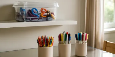 Kids Art Scissors Storage Protocol: Stop Sharp Tools From Disappearing Into Craft Bins
