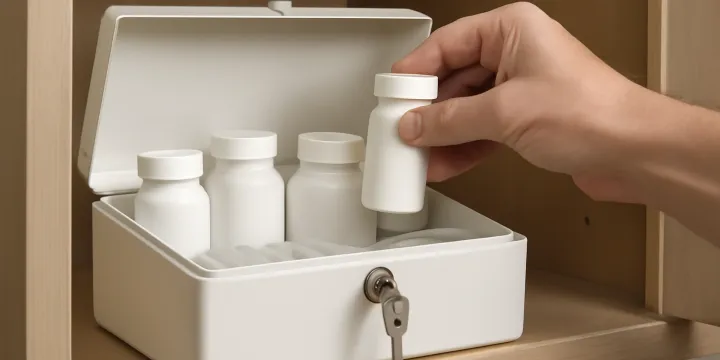 Medication Lock Box Home Reset Protocol: Safer Storage Without a Bathroom Pile