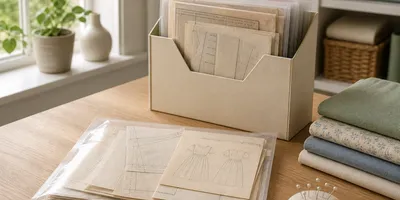 Sewing Pattern Envelopes: Storage for Projects and Sizes