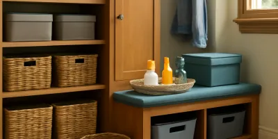 Sunscreen and Bug Spray Entry Cabinet Protocol: A Summer Grab-and-Go Shelf That Does Not Turn Sticky