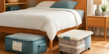 Under-Bed Storage Bags vs Rolling Bins: Which Is Better for Small Bedrooms?