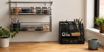 Wall Storage Kits vs. Desk Drawers for Small Supplies