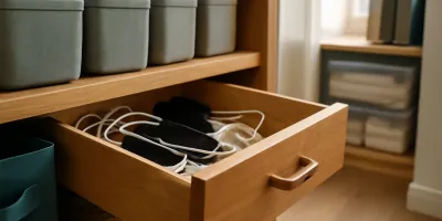 Why Charging Drawers Become Fire-Risk Clutter: Cords, Heat, and Hidden Power Strips
