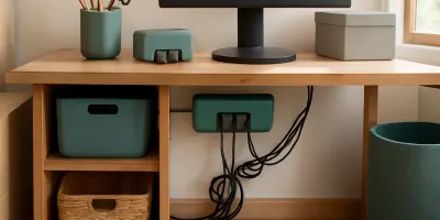 Why Cord Nests Form Behind Desks: The Clutter Science of Cable Drift