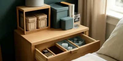 Why Nightstand Clutter Builds Up: The Bedside Friction Loop Explained