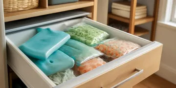 Why Reusable Ice Packs Leak in Freezer Drawers and How to Store Them So Lunch Packing Is Faster